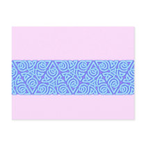 Serene Triangle Knot Band Postcard