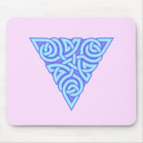 Serene Triangle Knot Mousepad