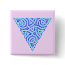 Serene Triangle Knot Square Button buttons