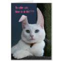 Serenity as Bunny card - customized