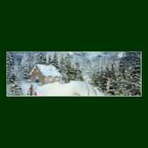 Serenity Bookmark Business Card business cards