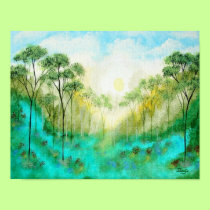 Serenity Canvas Print From Original Painting