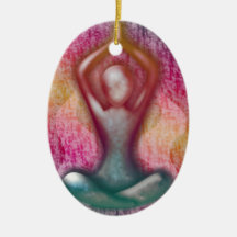 Serenity Christmas Tree Ornament