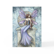 Serenity Fairy Greeting Card by Molly Harrison