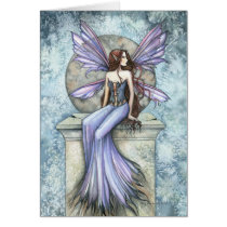 Serenity Fairy Greeting Card by Molly Harrison