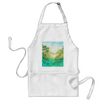 Serenity From Original Painting aprons by Itayasdesigns Serenity From Original Painting aprons
