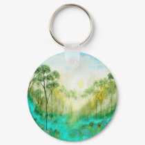 Serenity From Original Painting keychains by Itayasdesigns Serenity From Original Painting keychains
