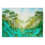 Serenity Greeting Note Card From Original Painting