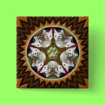 Serenity Mandala button buttons