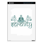 serenity meditation green skins for iPad 3