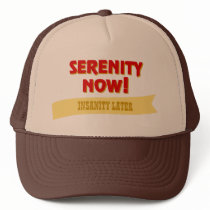 Serenity Now! hats by TVaddict Serenity Now! hats