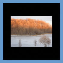 Serenity on a Cloudy Day -poster posters