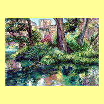 "Serenity" Palace of Fine Arts Painting Print posters