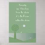 Serenity - peace within the storm poster posters