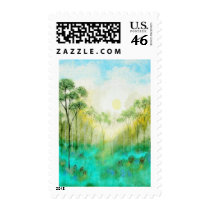 Serenity Postage Stamps From Original Painting