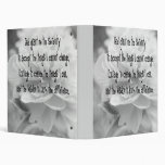 Serenity Prayer 3 Ring Binders