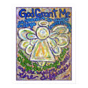 Serenity Prayer Angel Poster (White Edge) posters by donnabellasangels Serenity Prayer Angel Poster (White Edge) posters