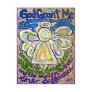 Serenity Prayer Angel Poster (White Edge)
