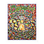 Serenity Prayer Angel Poster (White Edge) posters