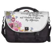 Serenity Prayer Bags For Laptop