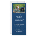SERENITY PRAYER: BOY: JACK RUSSELL: ART PERSONALIZED RACK CARD