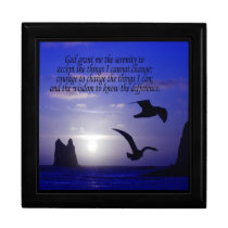 serenity prayer double bird blues giftbox keepsake box