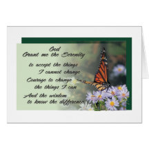 serenity prayer greeting card 10