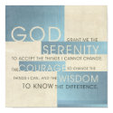 Serenity Prayer II posters