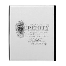 Serenity Prayer iPad Case