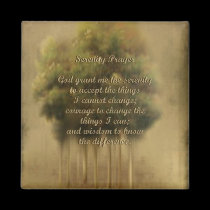 Serenity Prayer Magnet by CMZart Serenity Prayer Magnet