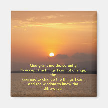 Serenity Prayer Magnets