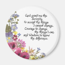 Serenity Prayer Magnets
