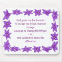 Serenity Prayer mousepads