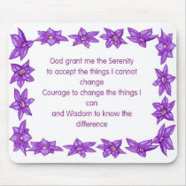 Serenity Prayer mousepads by Paddydee56 Serenity Prayer mousepads