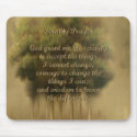 Serenity Prayer Mousepad by CMZart Serenity Prayer Mousepad