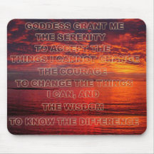 Serenity Prayer Mousepad