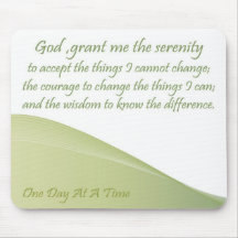 Serenity Prayer Mousepad