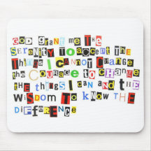 Serenity Prayer Mousepads