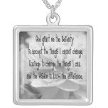 Serenity Prayer Peony Jewelry