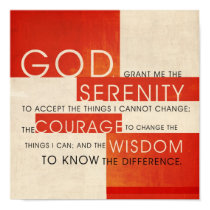 Serenity Prayer posters