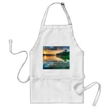 Serenity Prayer Scenic Apron