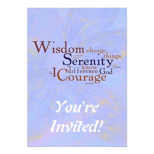 abstract invitations