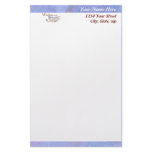 Serenity Prayer Wordle on abstract Stationery
