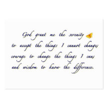 Serenity Sharing Card Business Card