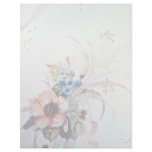 Serenity Yellow flowers Customized Letterhead