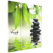 "Serenity" Zen 3 Piece  Canvas Print