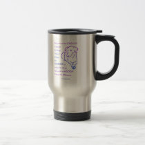 Sereniy Prayer w/Dog travel mug mugs