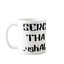 SERG THA .45KAL MUG