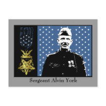 Sergeant Alvin York - Medal of Honor Winner postcards by militarycards Sergeant Alvin York - Medal of Honor Winner postcards