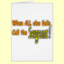 Sergeant cards